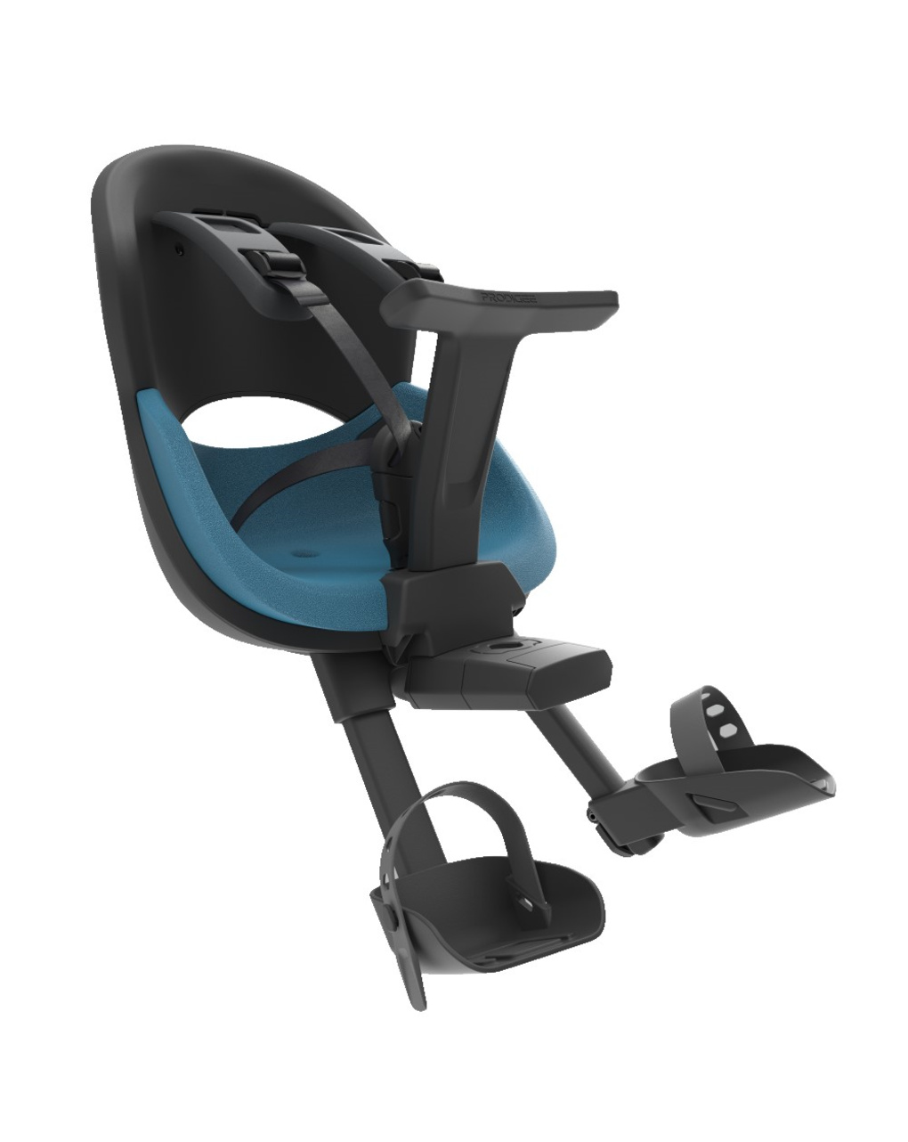 Prodigee icon front - seggiolino bici con montaggio anteriore azure blu