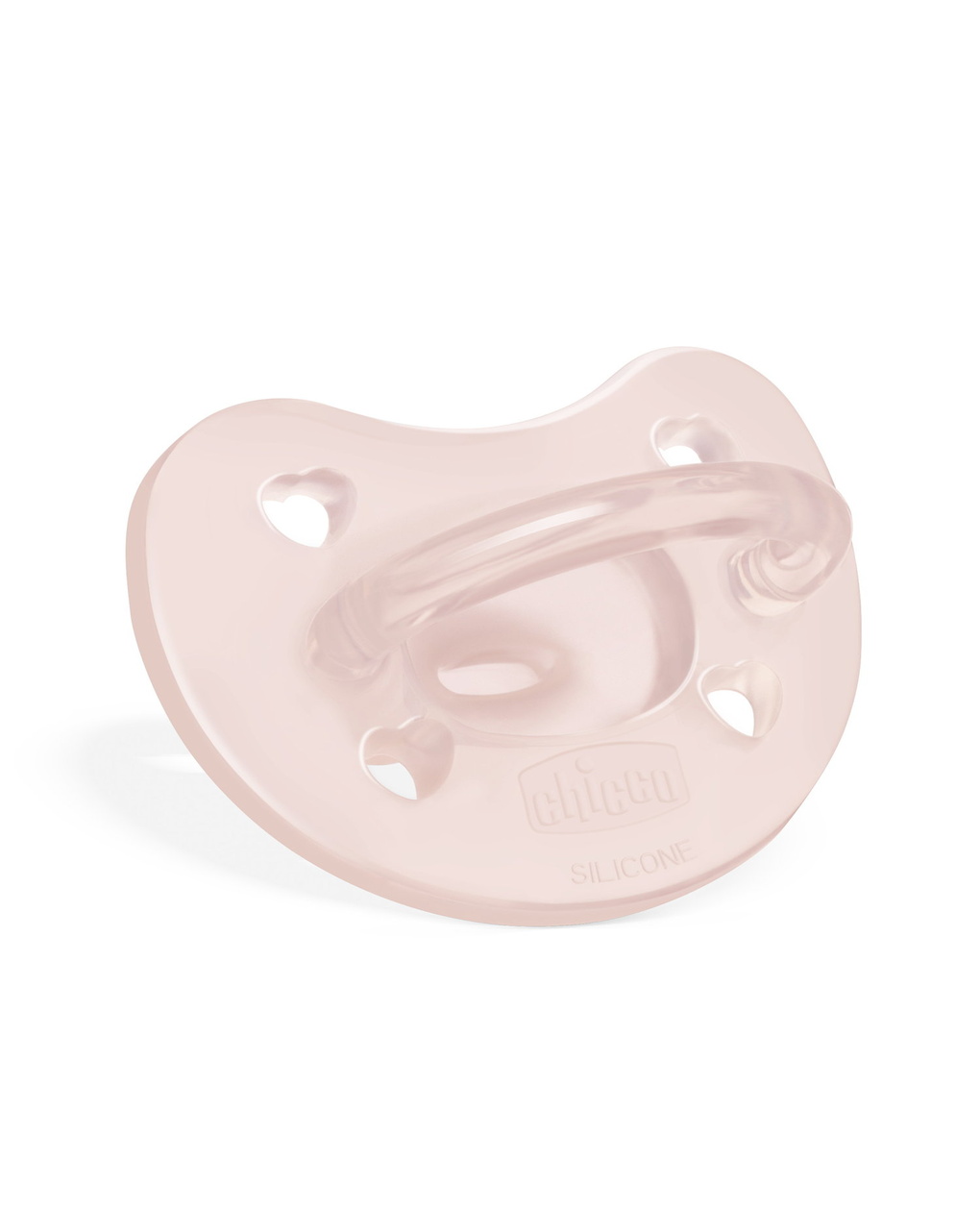 Physioforma gommotto rosa in silicone 2 pezzi | 2-6 mesi - chicco