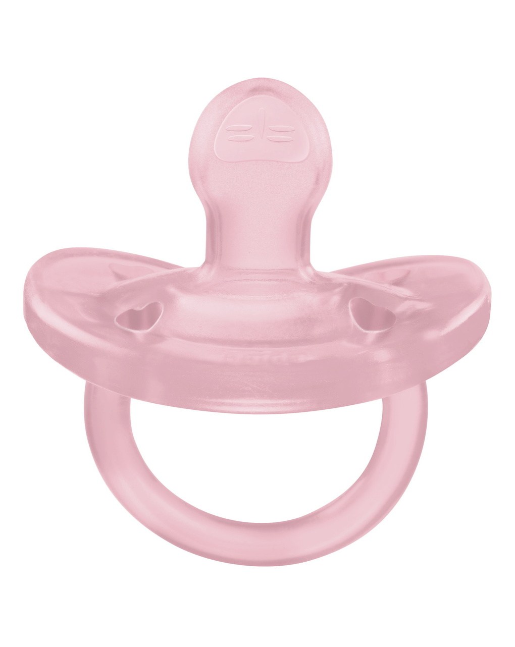 Physioforma gommotto rosa in silicone 2 pezzi | 6-16 mesi - chicco