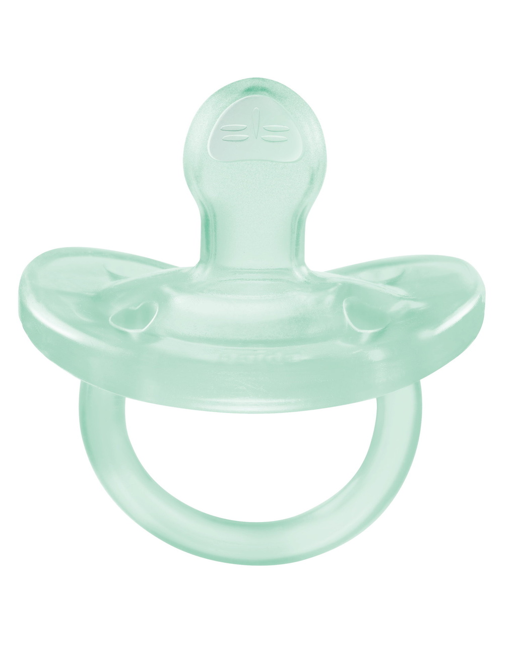 Physioforma gommotto azzuro/verde in silicone 2 pezzi | 2-6 mesi - chicco