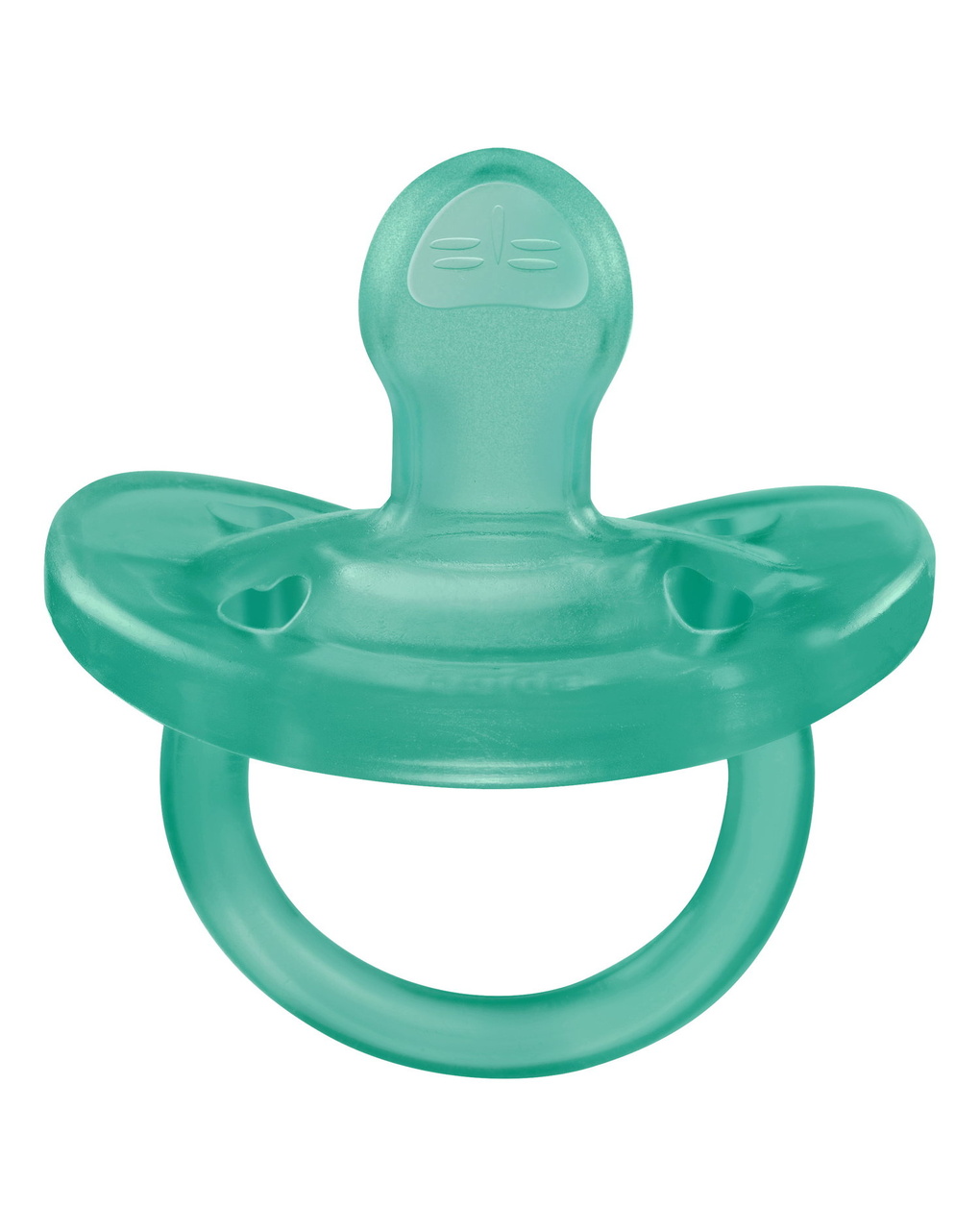 Physioforma gommotto blu/verde in silicone 2 pezzi | 6-16 mesi - chicco