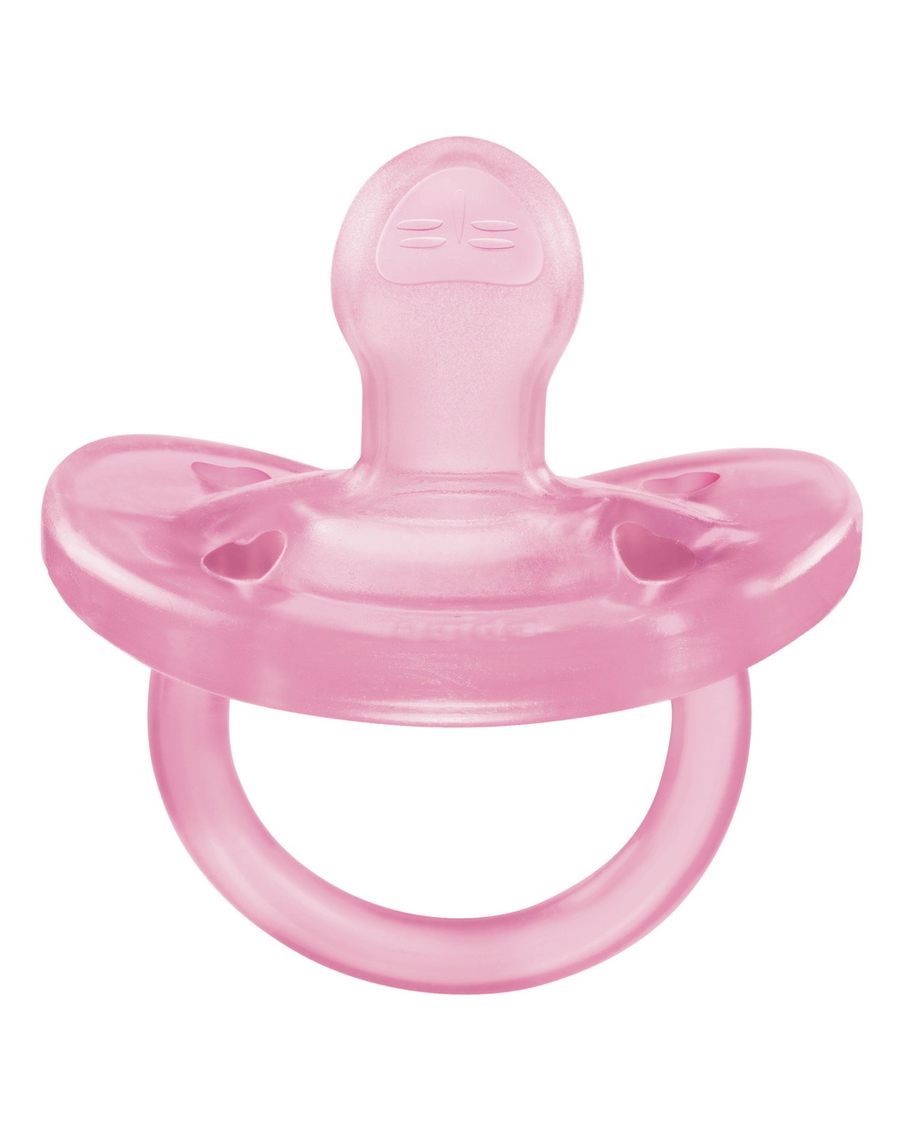 Physioforma gommotto rosa in silicone 2 pezzi | 6-16 mesi - chicco