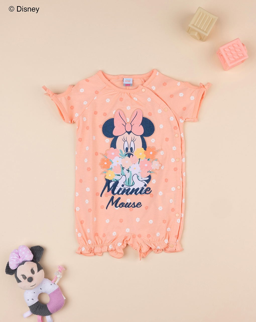 Pigiama intero corto bimba disney minnie