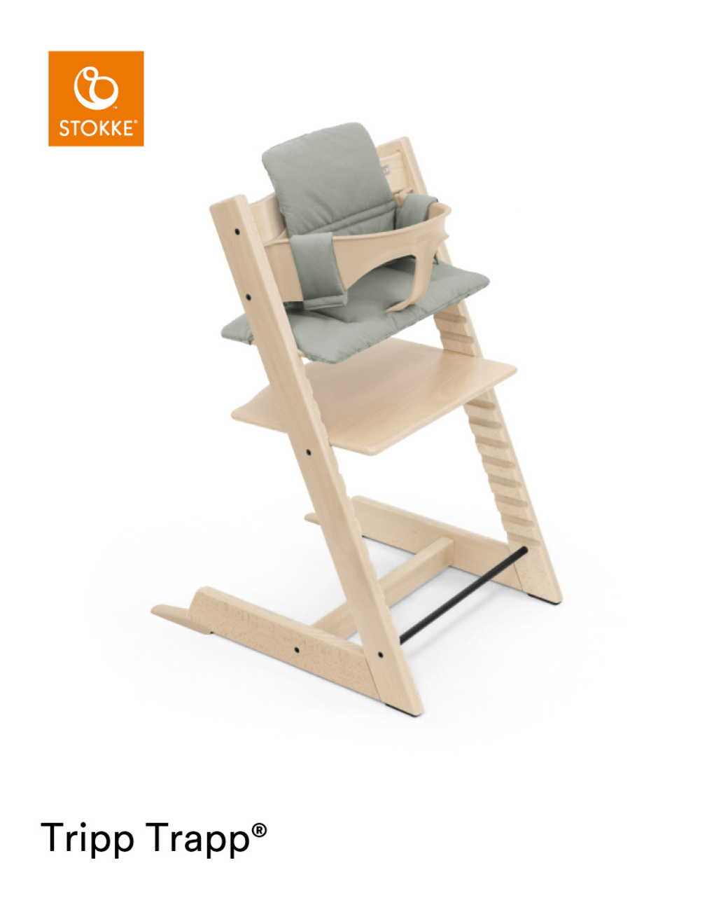 Tripp trapp® classic cushion glacier green – stokke®