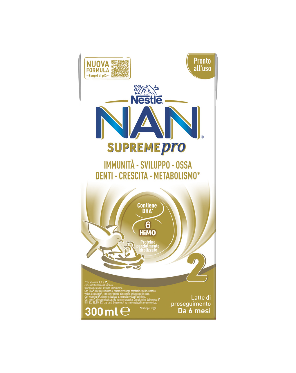 Latte liquido nan supreme pro 2 | 300 ml – nestlé