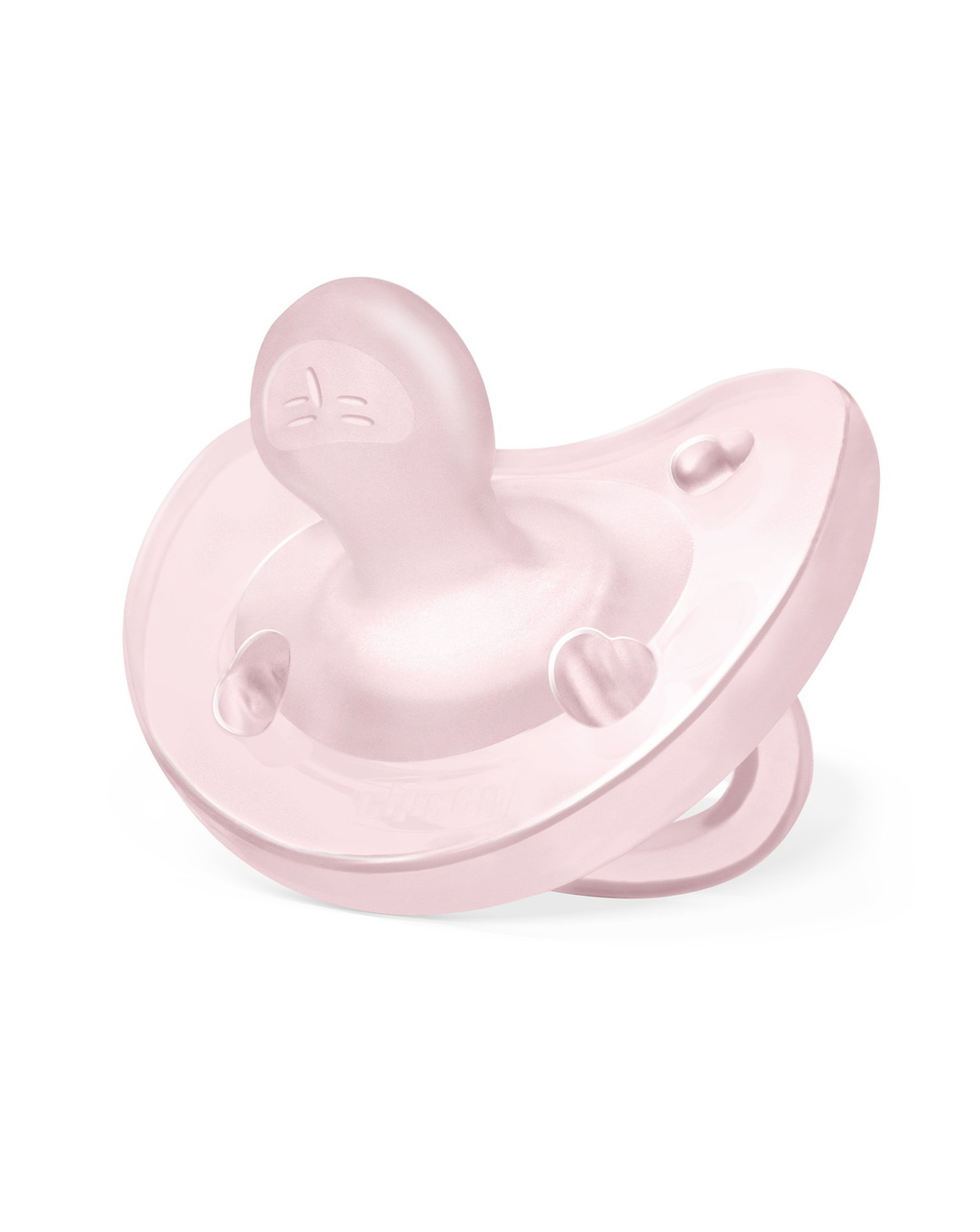 Physioforma gommotto rosa in silicone 2 pezzi | 2-6 mesi - chicco