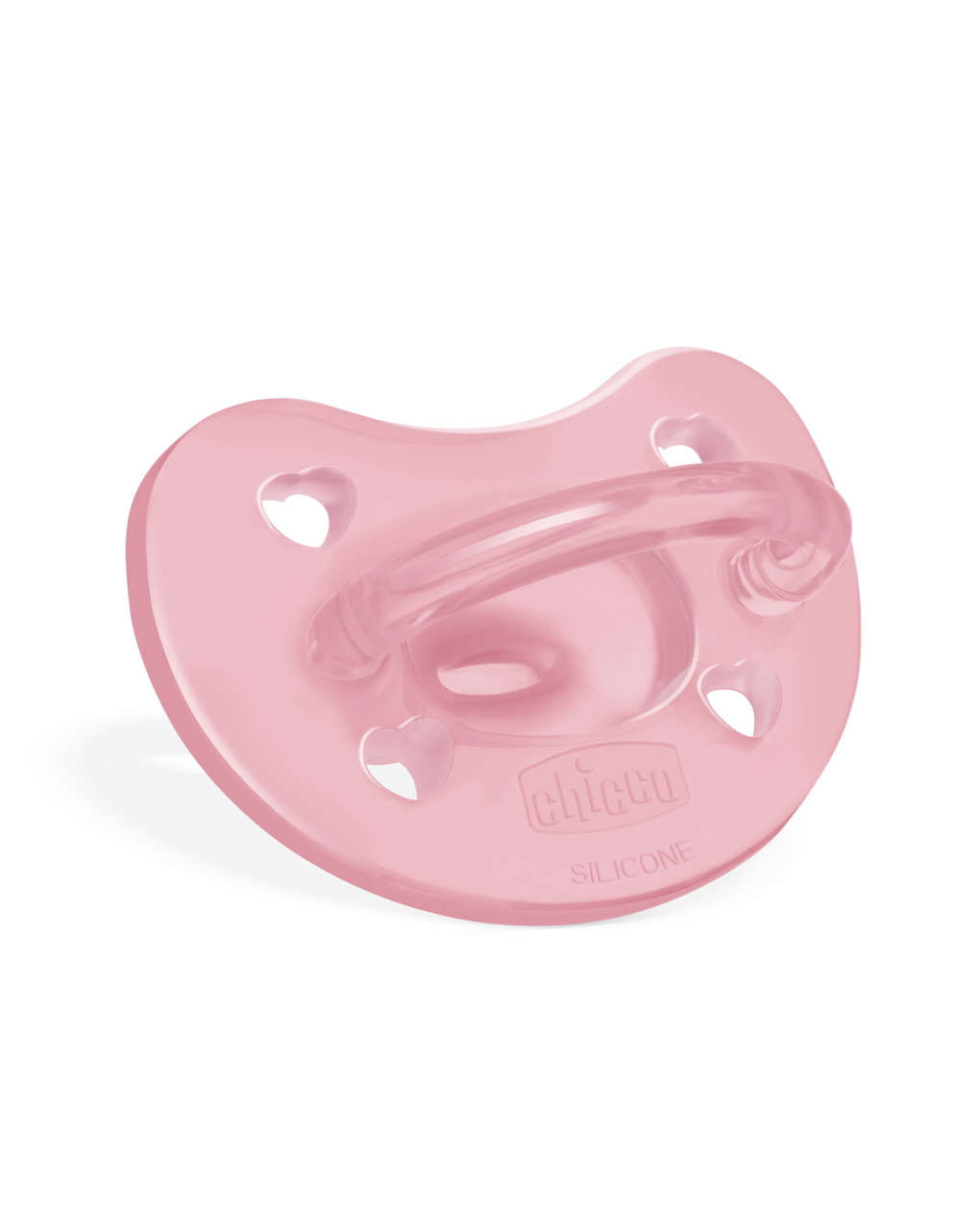 Physioforma gommotto rosa in silicone 2 pezzi | 6-16 mesi - chicco