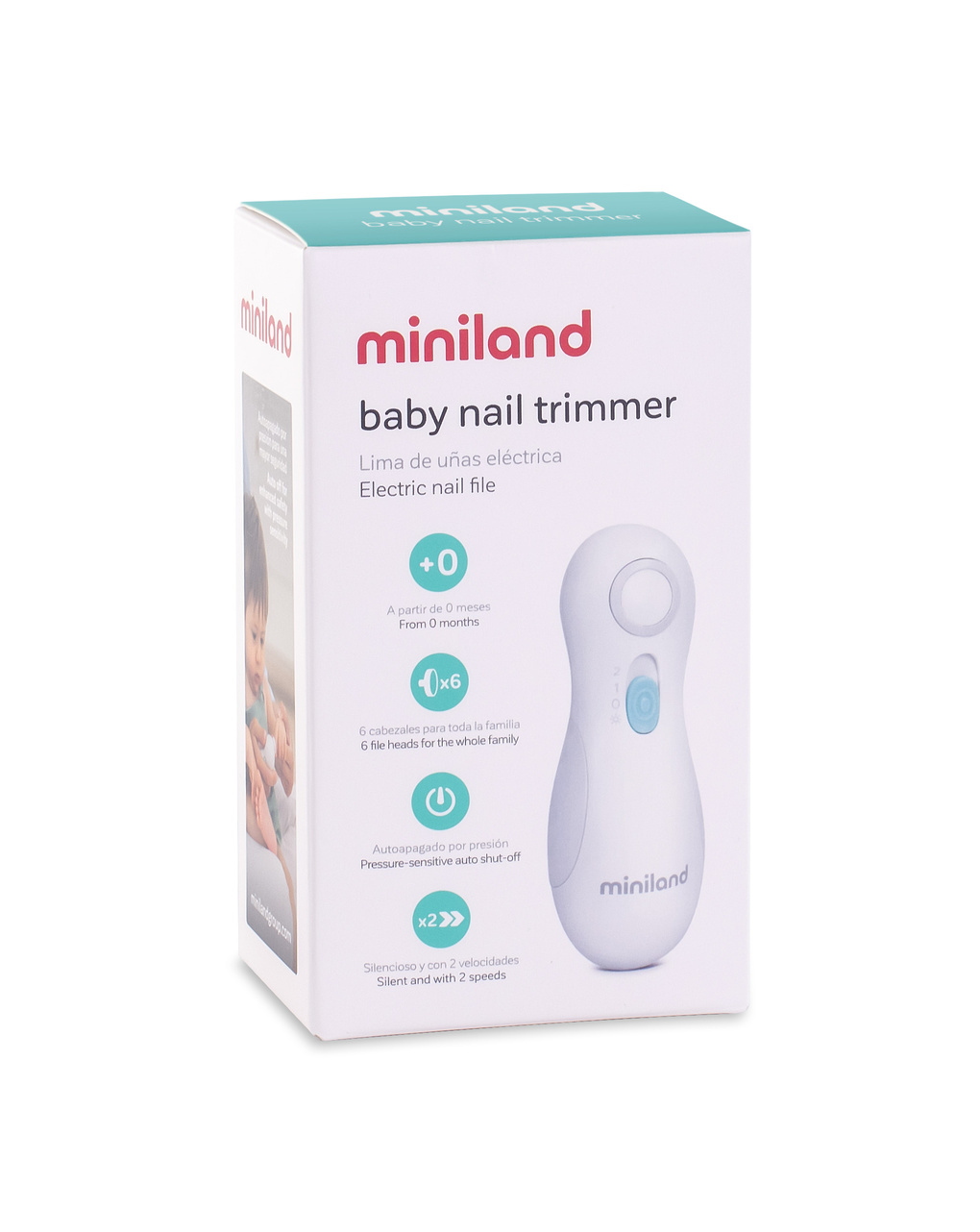 Baby nail trimmer - taglia unghie elettrico - miniland