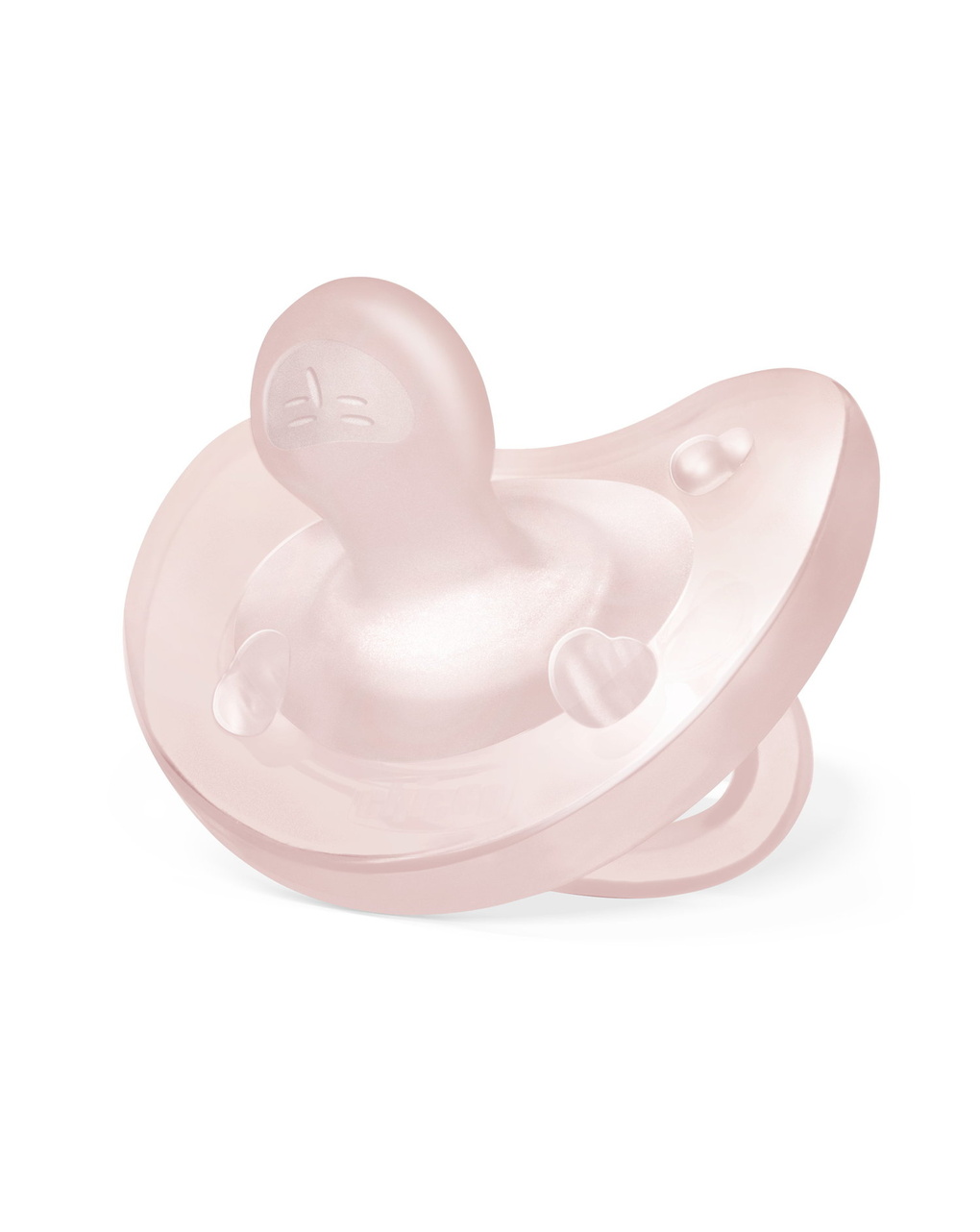 Physioforma gommotto rosa in silicone 2 pezzi | 2-6 mesi - chicco