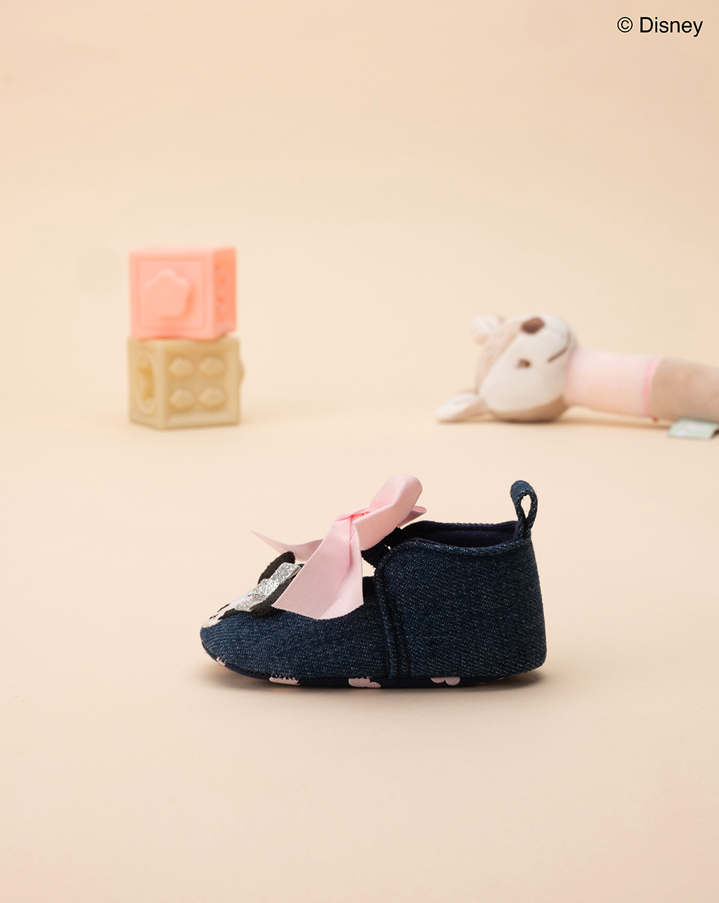 Ballerina denim neonata disney minnie