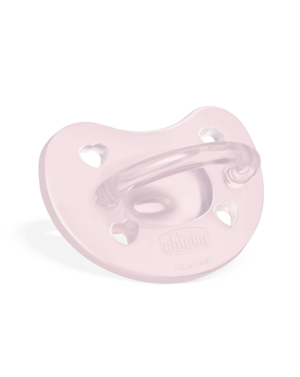 Physioforma gommotto rosa in silicone 2 pezzi | 2-6 mesi - chicco