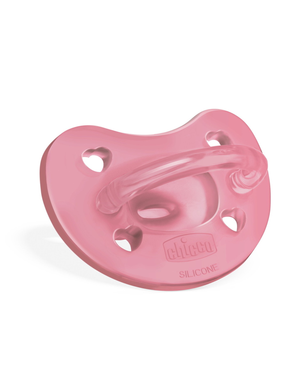 Physioforma gommotto rosa in silicone 2 pezzi | 6-16 mesi - chicco