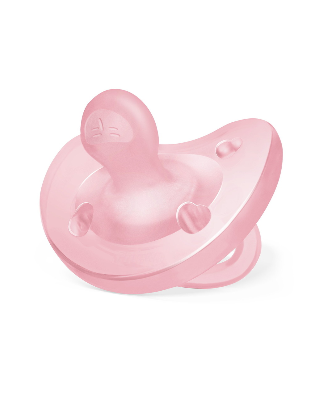 Physioforma gommotto rosa in silicone 2 pezzi | 6-16 mesi - chicco