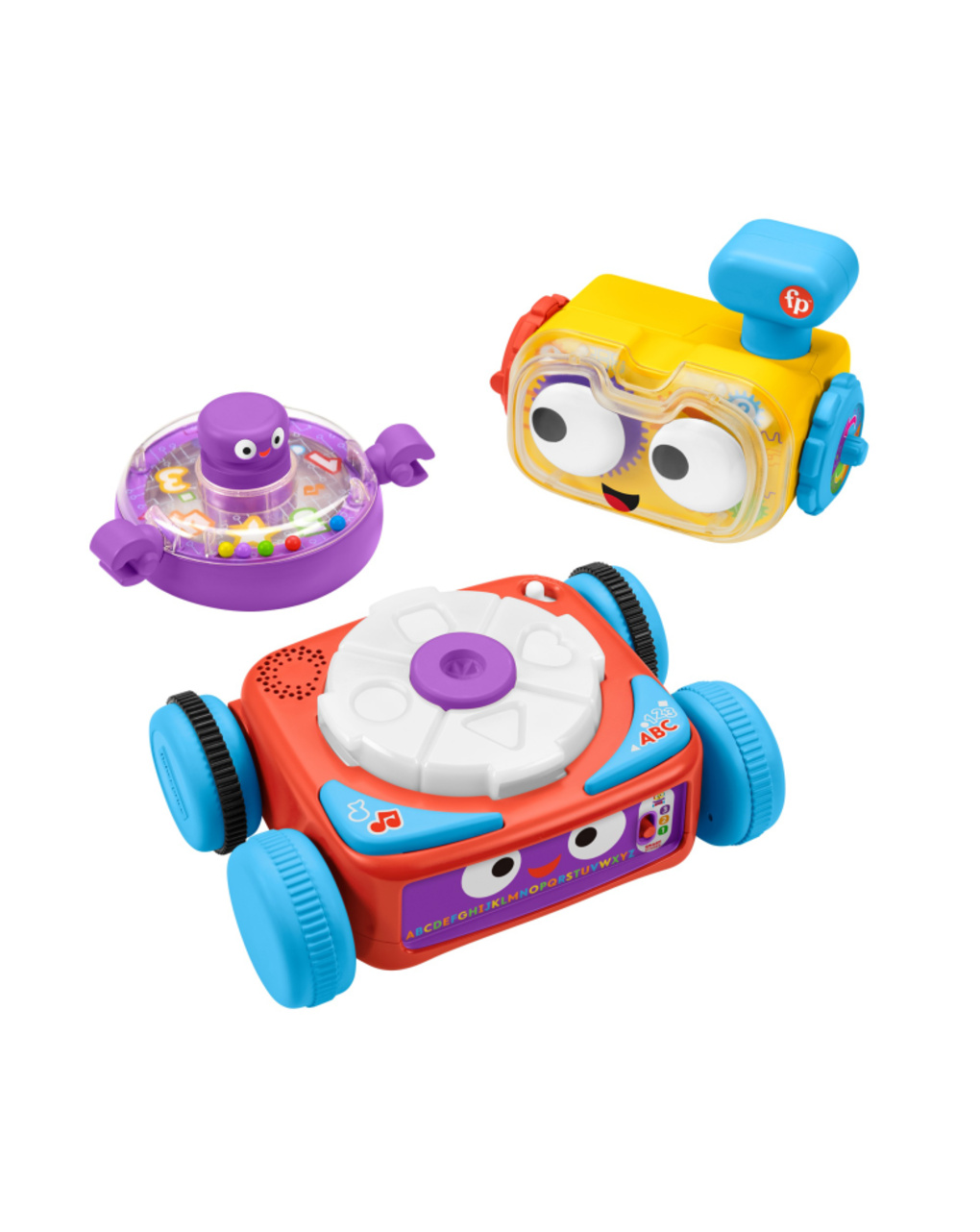 Tino robottino 4 in 1 - luci e suoni - fisher price - 6m+