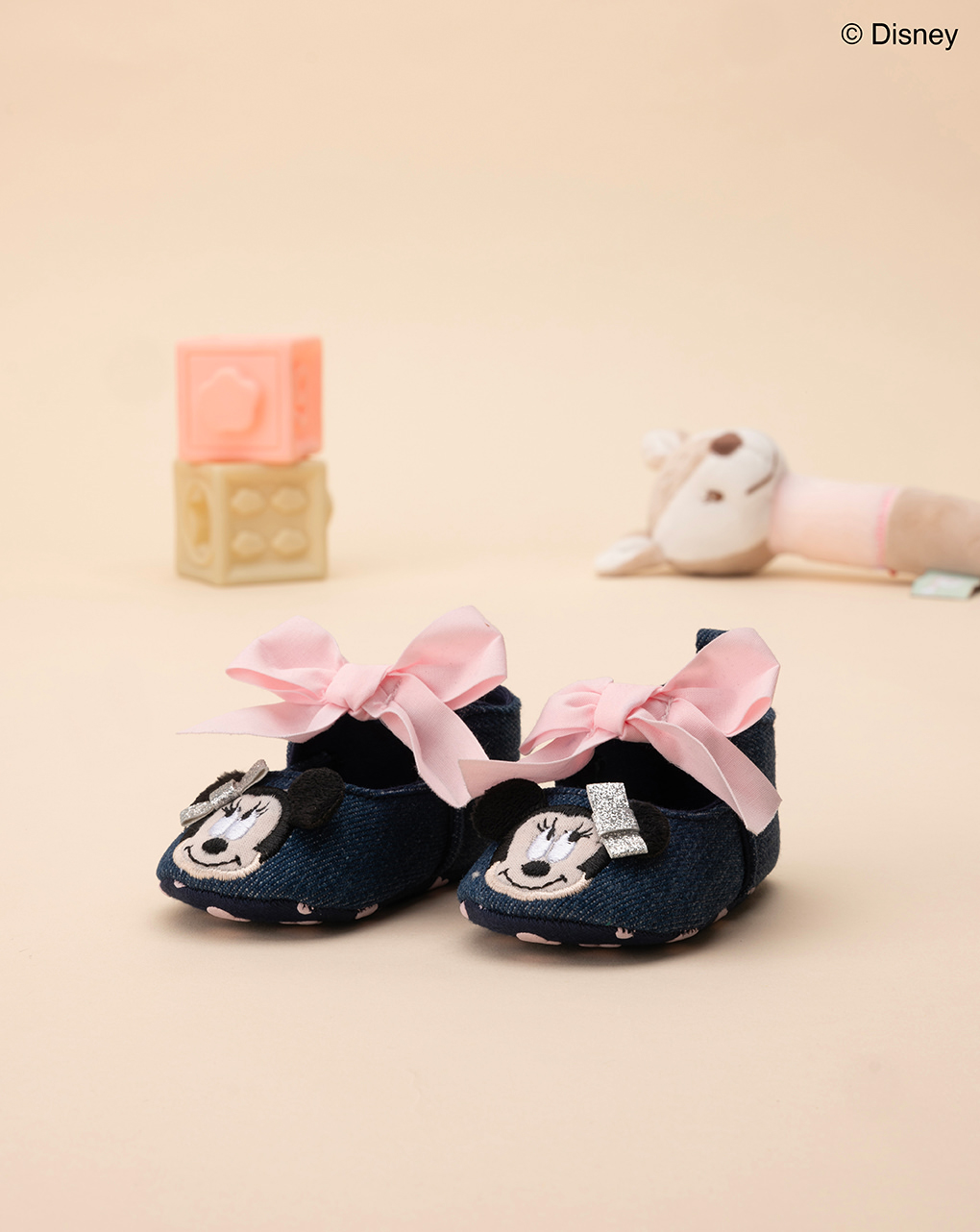 Ballerina denim neonata disney minnie