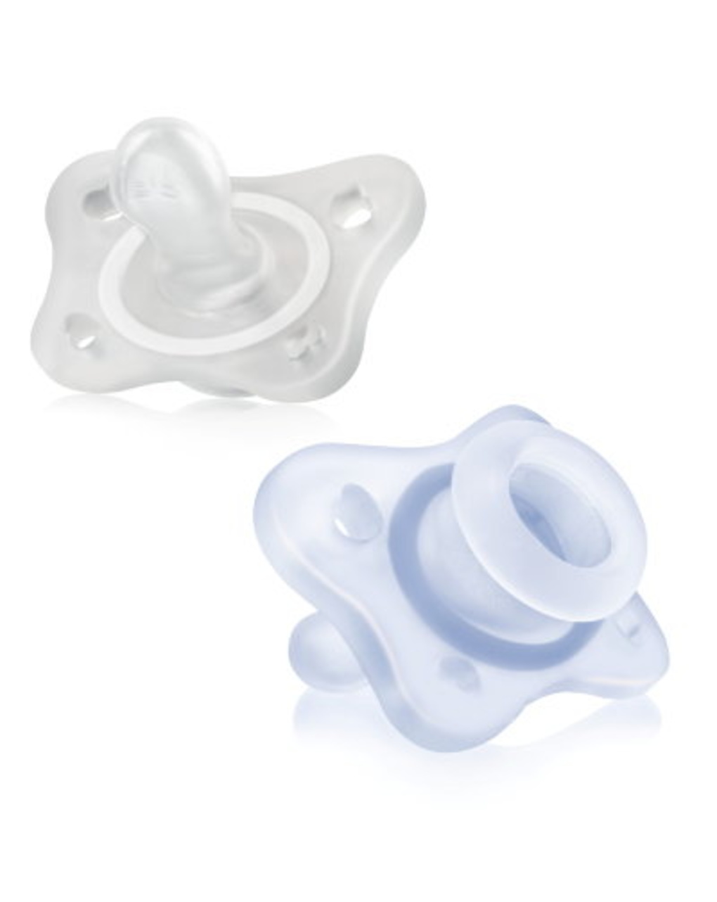 Gommottino silicone azzurro 0 -2m - chicco