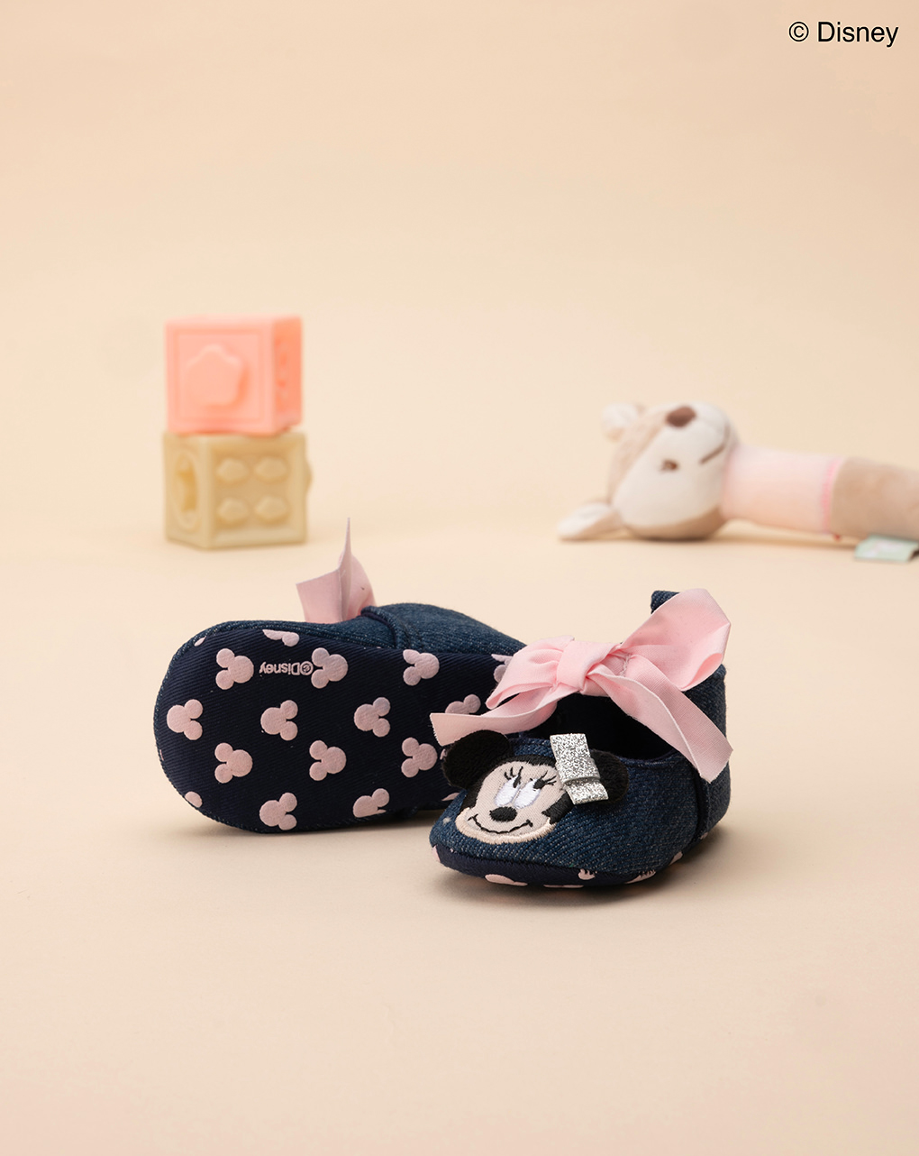 Ballerina denim neonata disney minnie