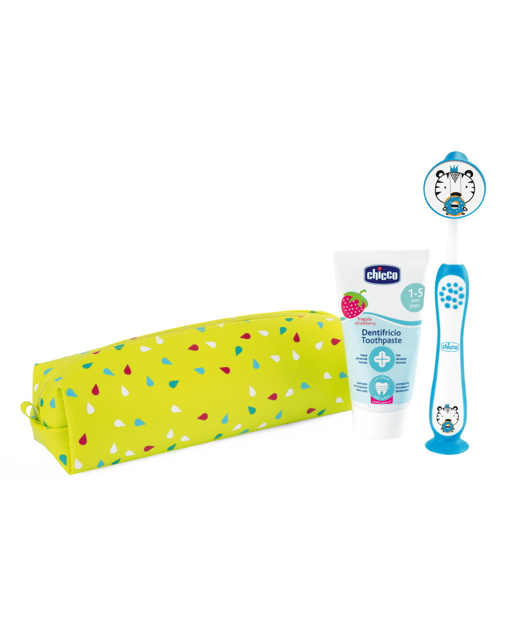 Set igiene orale azzurro 36m+ chicco