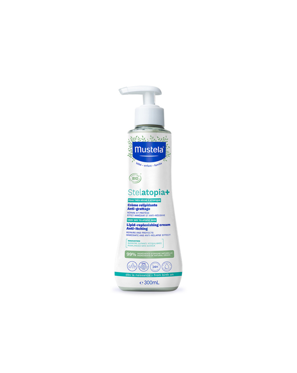 Stelatopia+ crema relipidante 300 ml - mustela