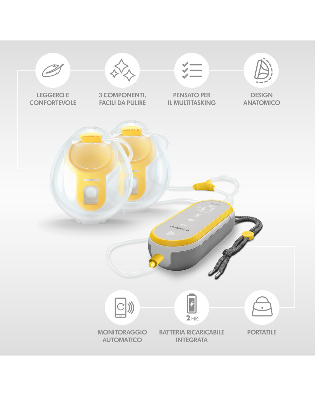 Tiralatte freestyle hands-free - medela