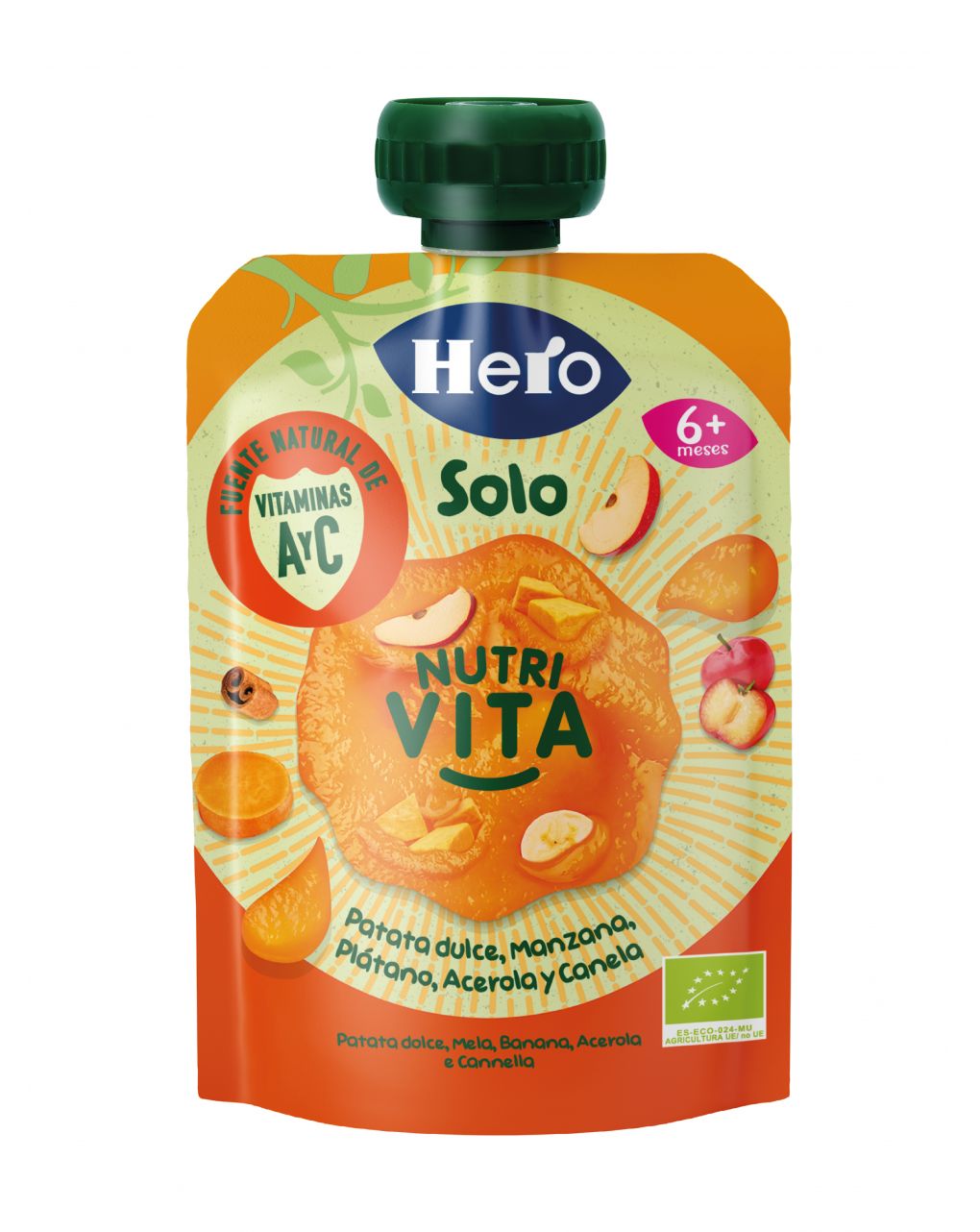 Hero pouch nutrivita patata dolce acerola 100