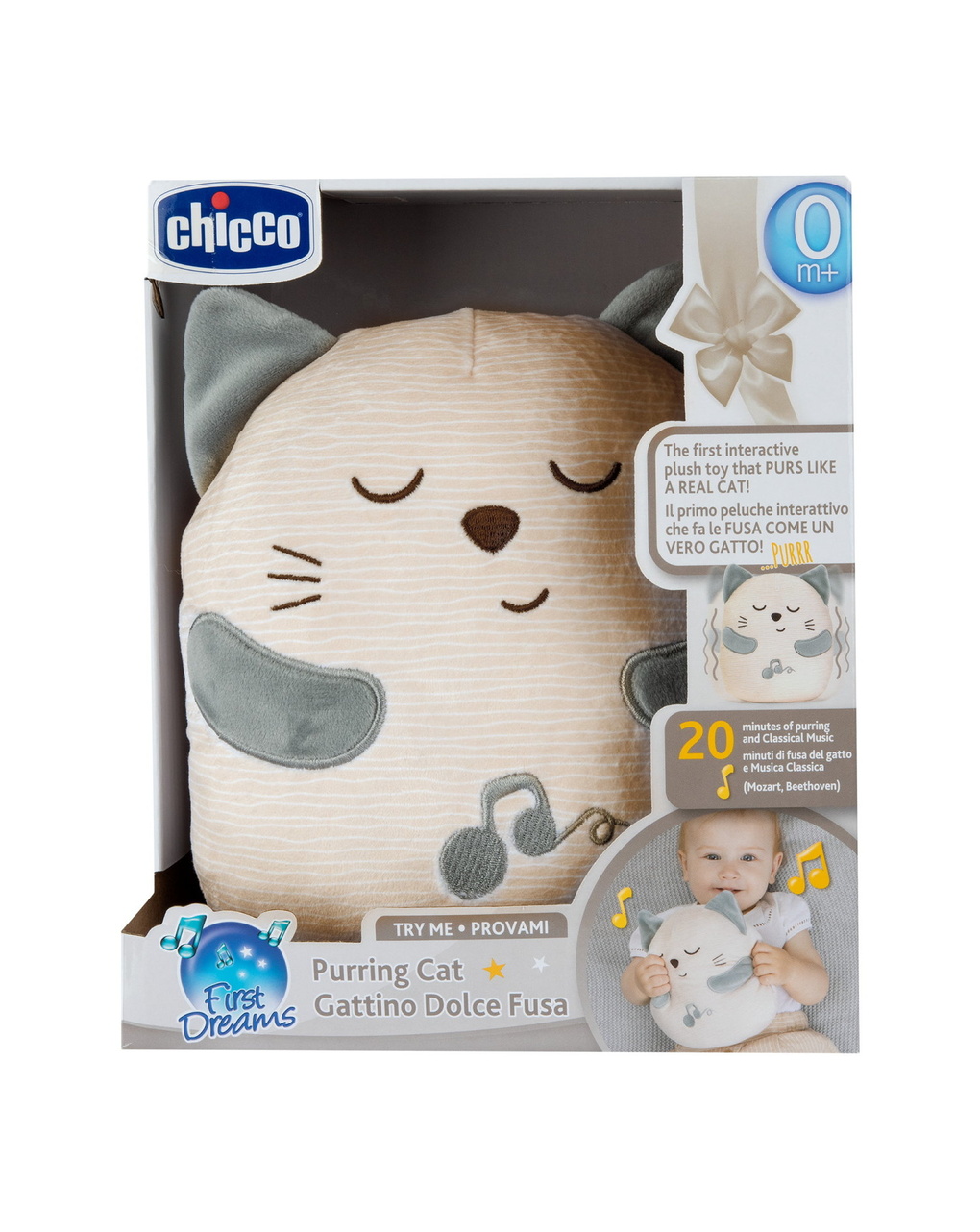 Gioco gattino dolce fusa - 0m+ - chicco