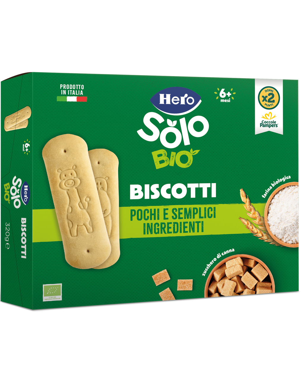 Biscotto solubile 320g - hero solo