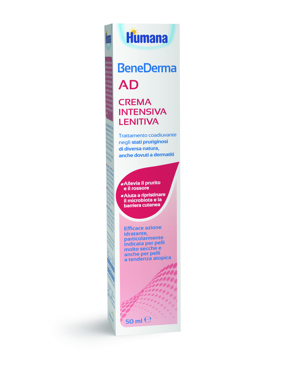 Crema intensiva e lenitiva 50ml - humana benederma ad