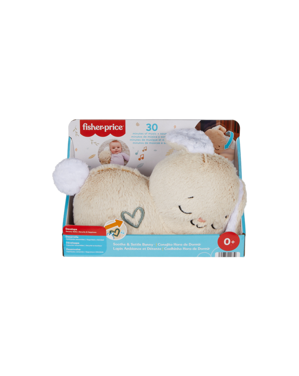 Coniglietto coccole & rleax - 0m+ - fisher-price