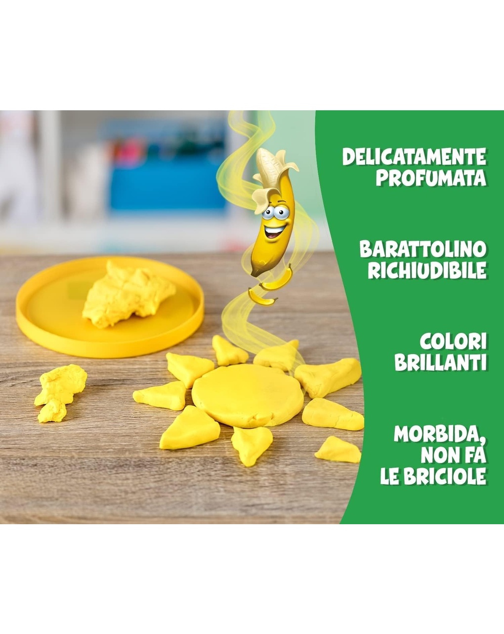 Silly scents, singolo barattolino assortito di pasta da modellare profumata - 2+ crayola