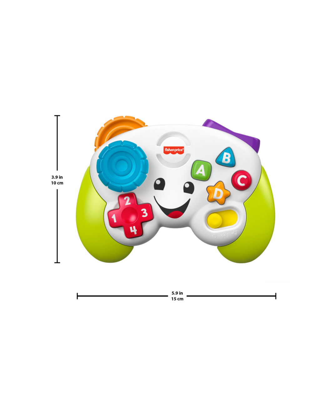 Controller gioca & impara, con due modalità "videogioco" - 5+ - fisher-price