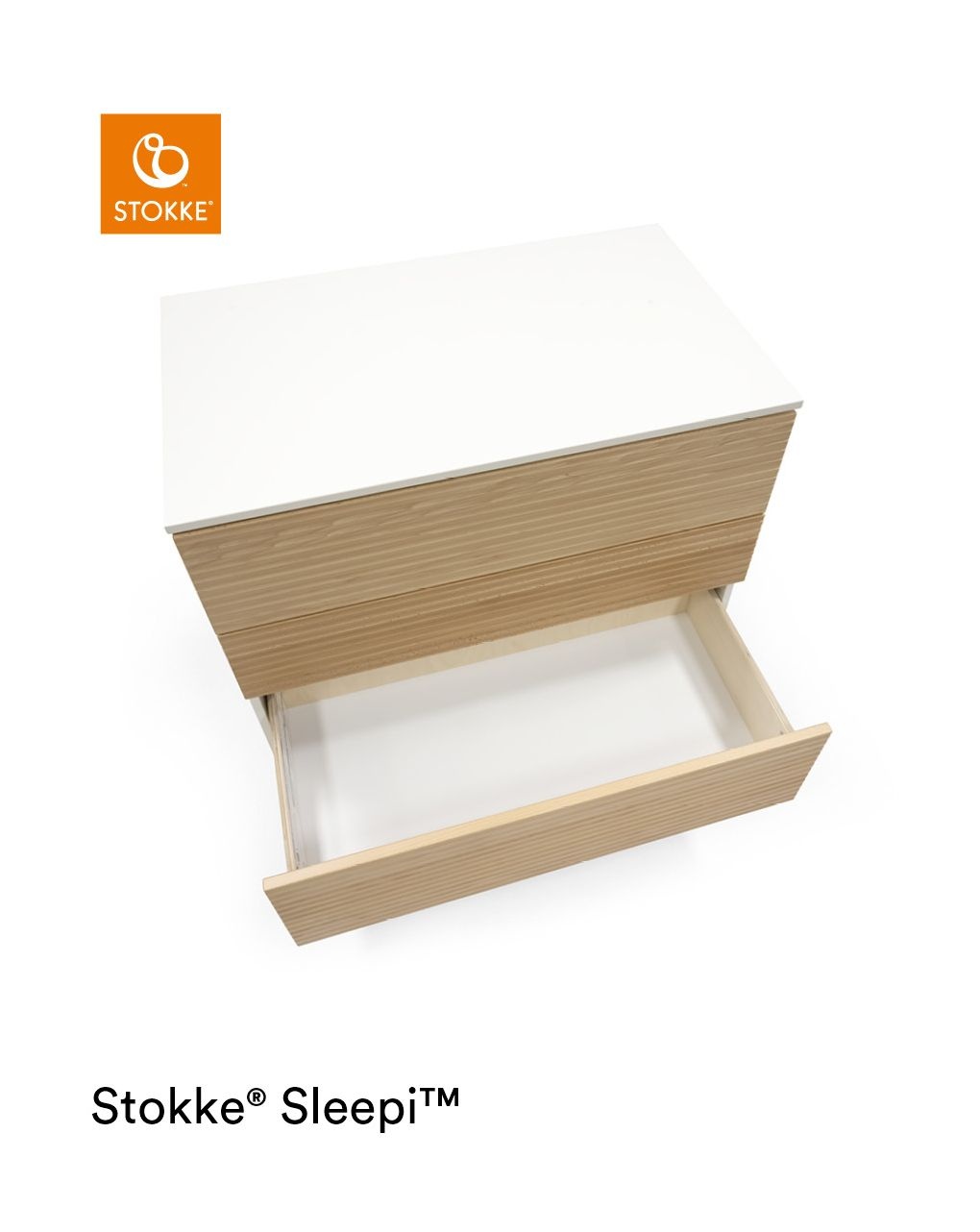 Struttura per cassettiera sleepi™ natural - stokke®