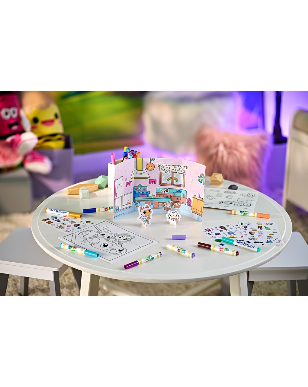 Color wonder coloring set gabby's dollhouse -3+  crayola