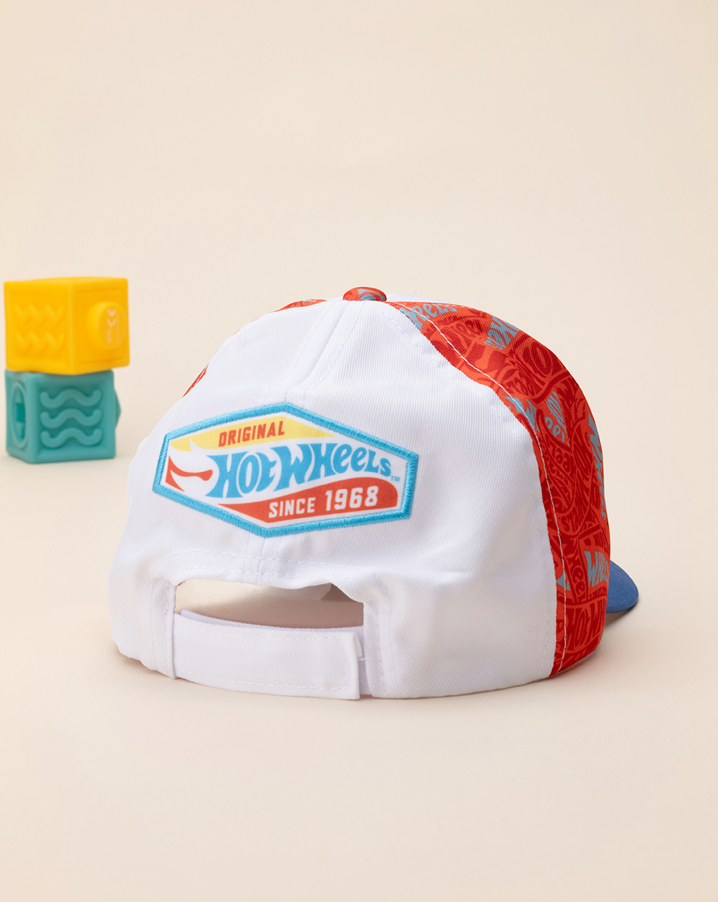 Cappello con visiera bimbo hot wheels