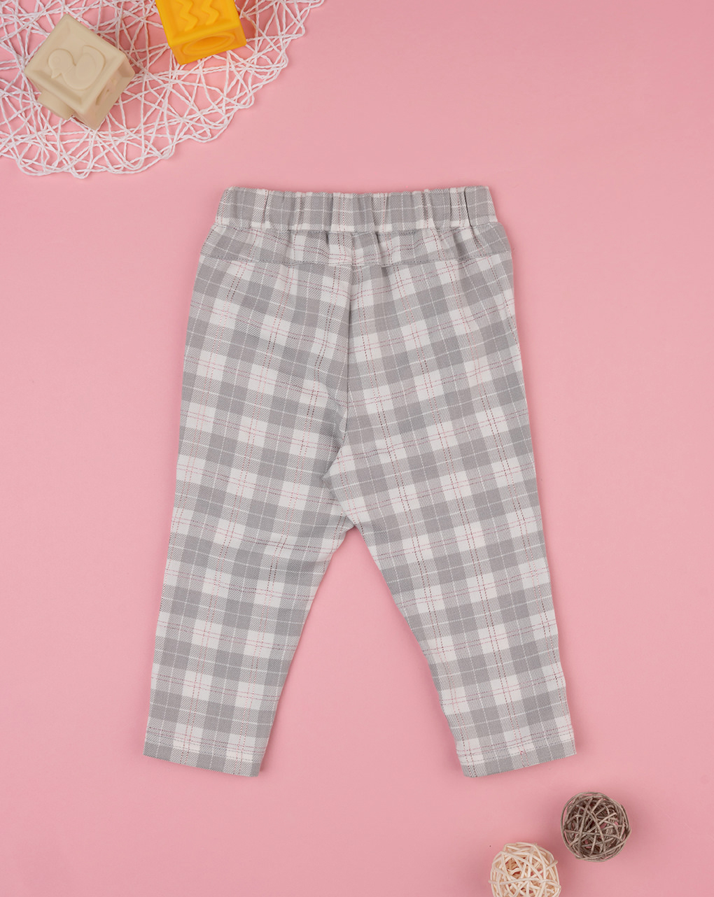 Pantalone tartan bimba