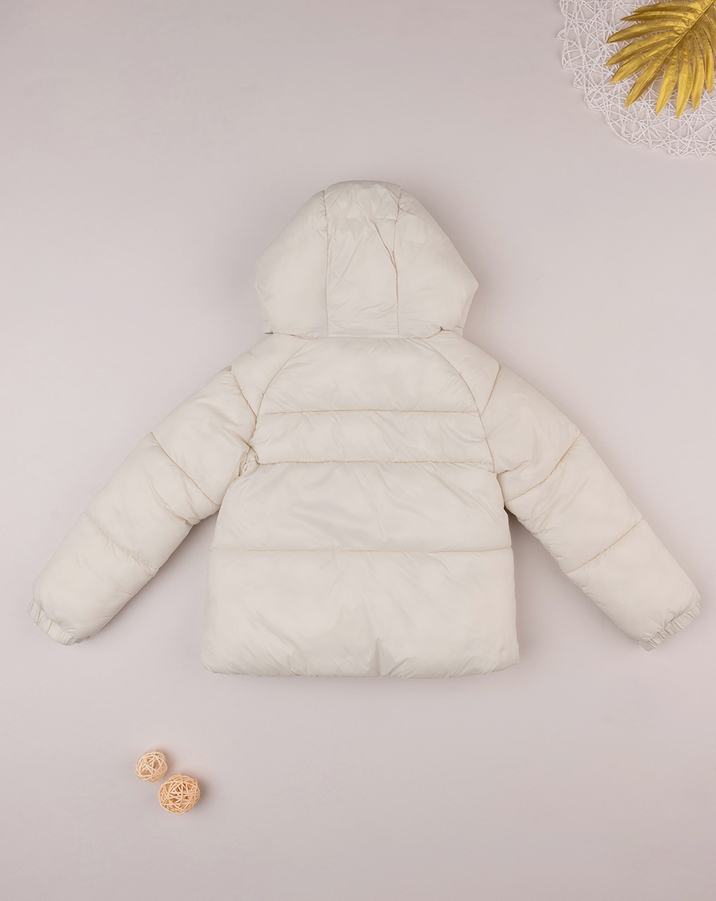 Cappotto bimba bianco