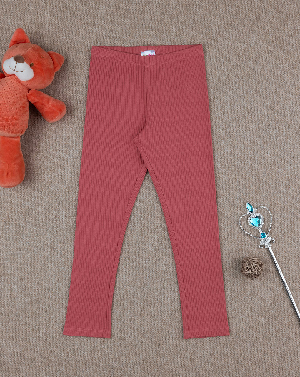 Legging bimba rosa