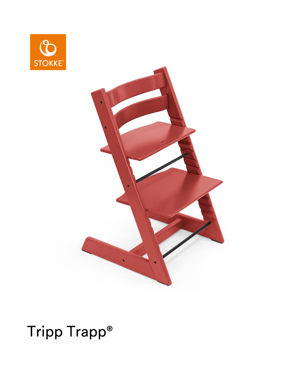 Tripp trapp® sedia warm red - stokke