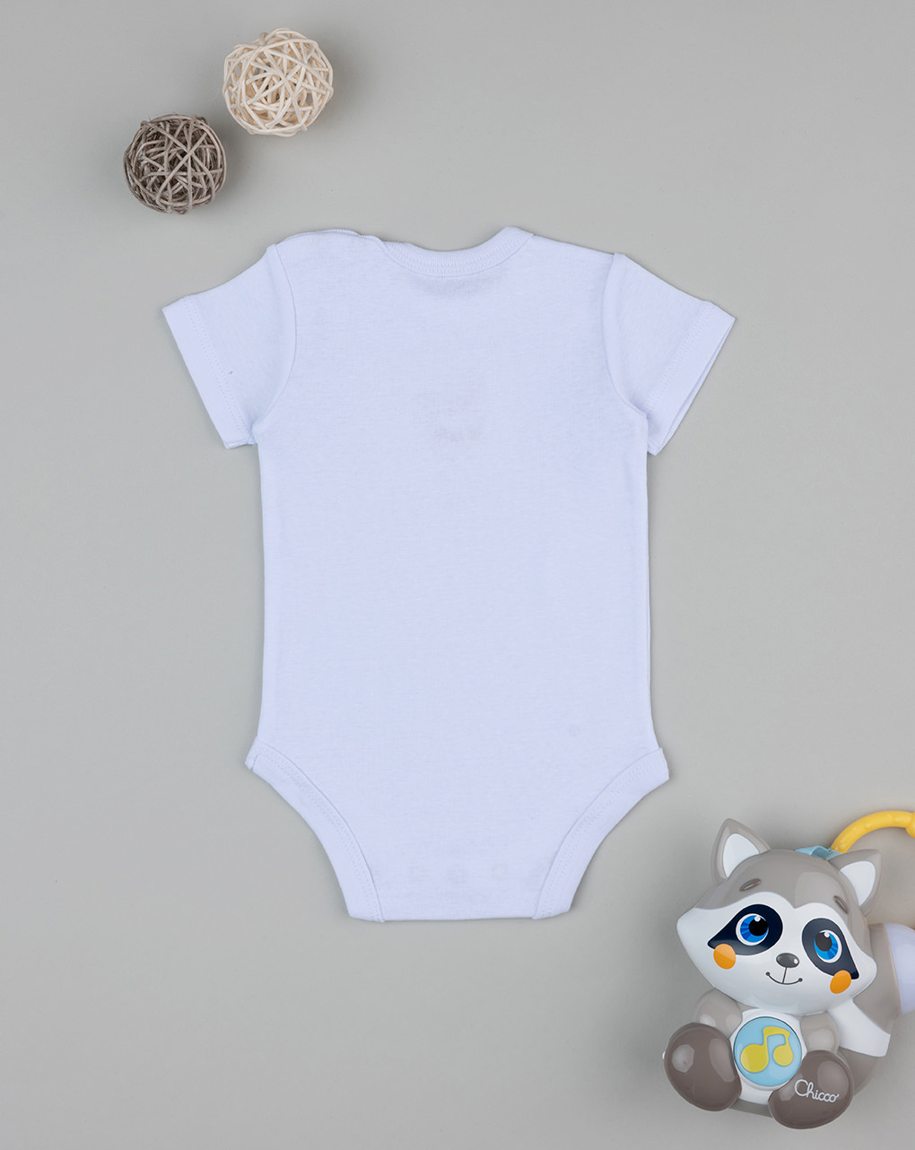 Body baby unisex bianco