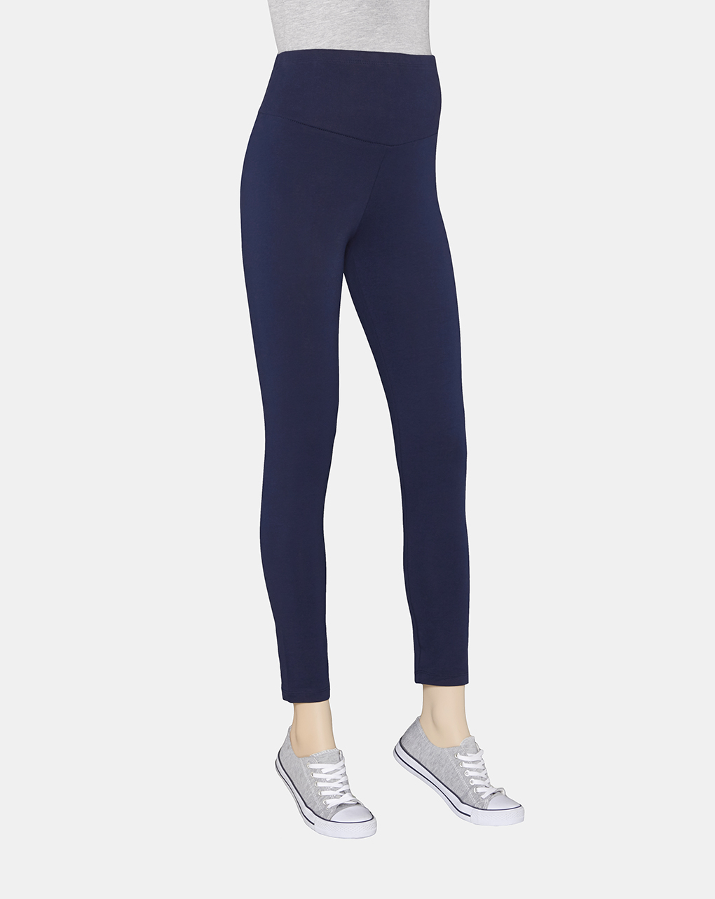 Leggings blu con fascia