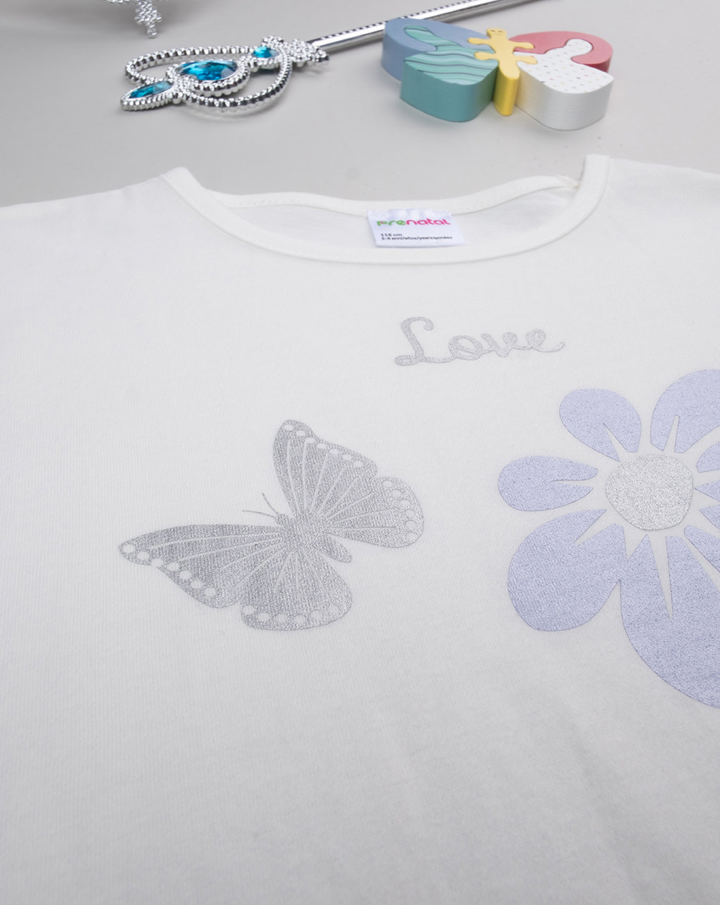 T-shirt bambina "margherite"