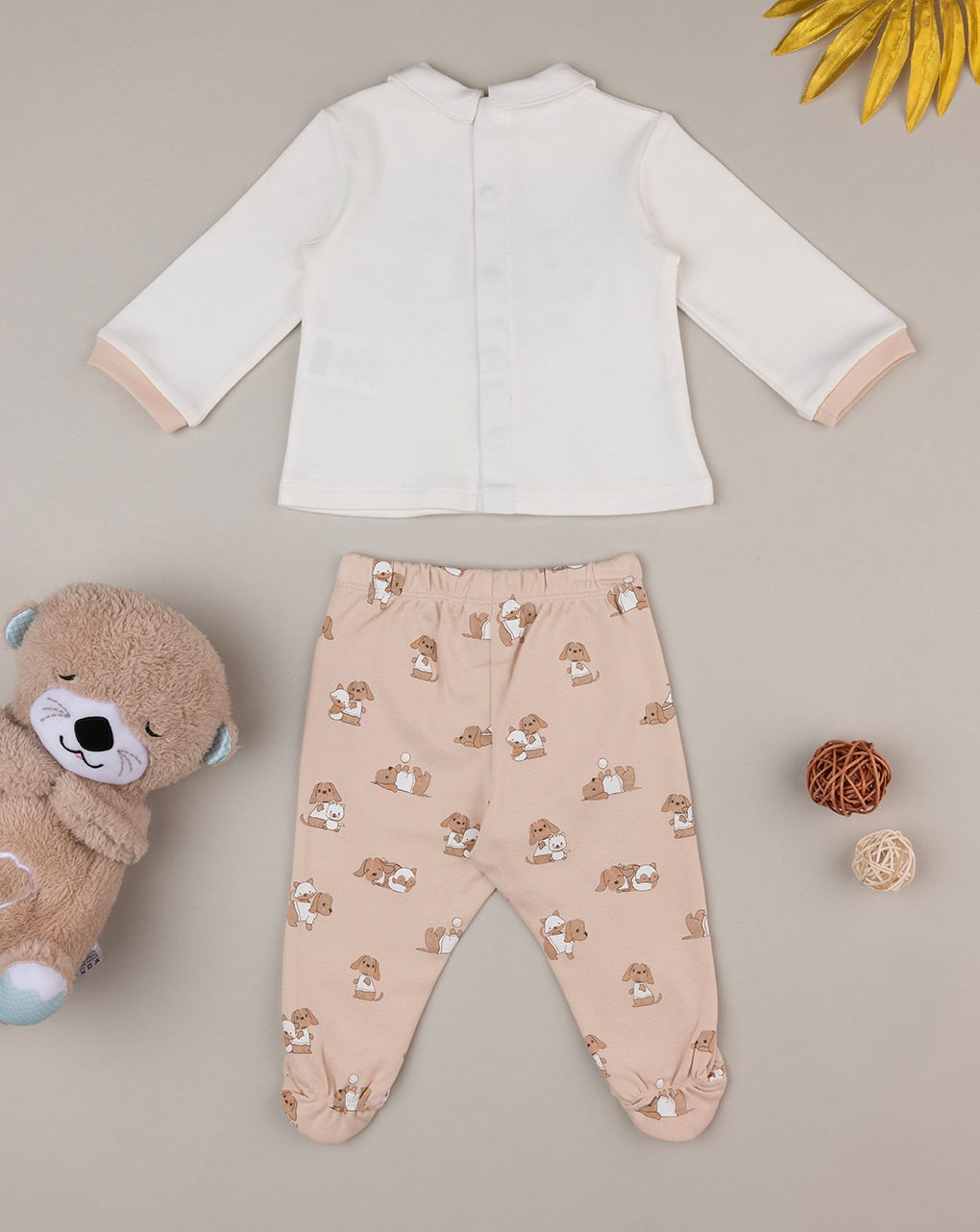 Completo bimba beige