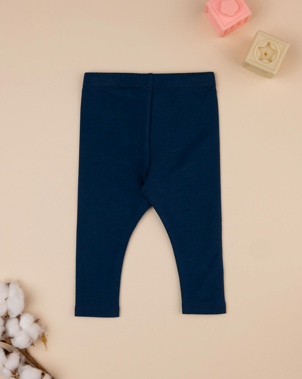 Legging bimba blu stampato