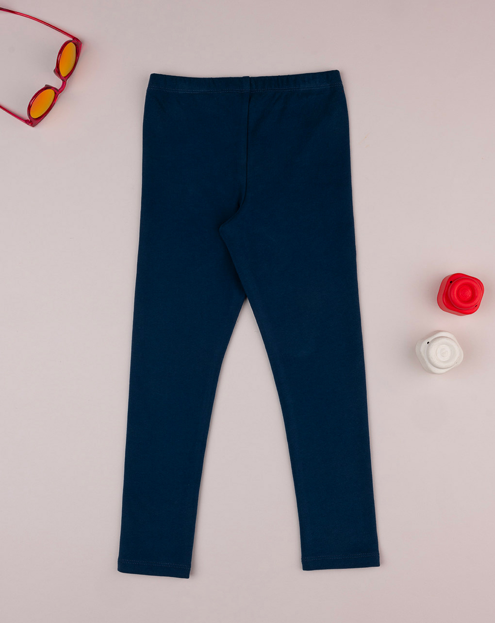 Legging bimba blu