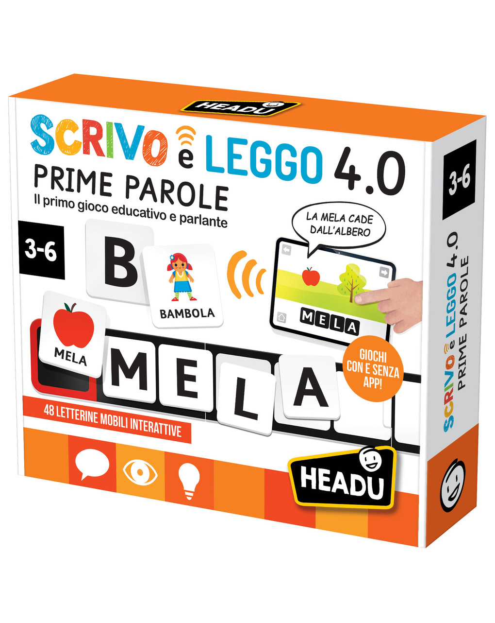 Scrivo & leggo 4.0 prime parole - 3+ - headu