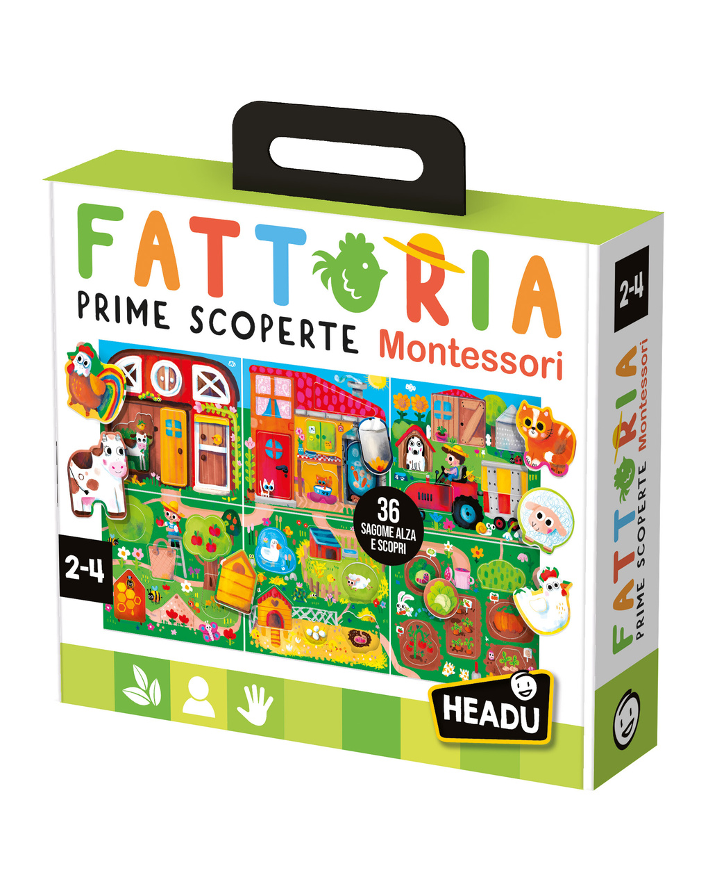 Fattoria prime scoperte montessori - 2+ - headu