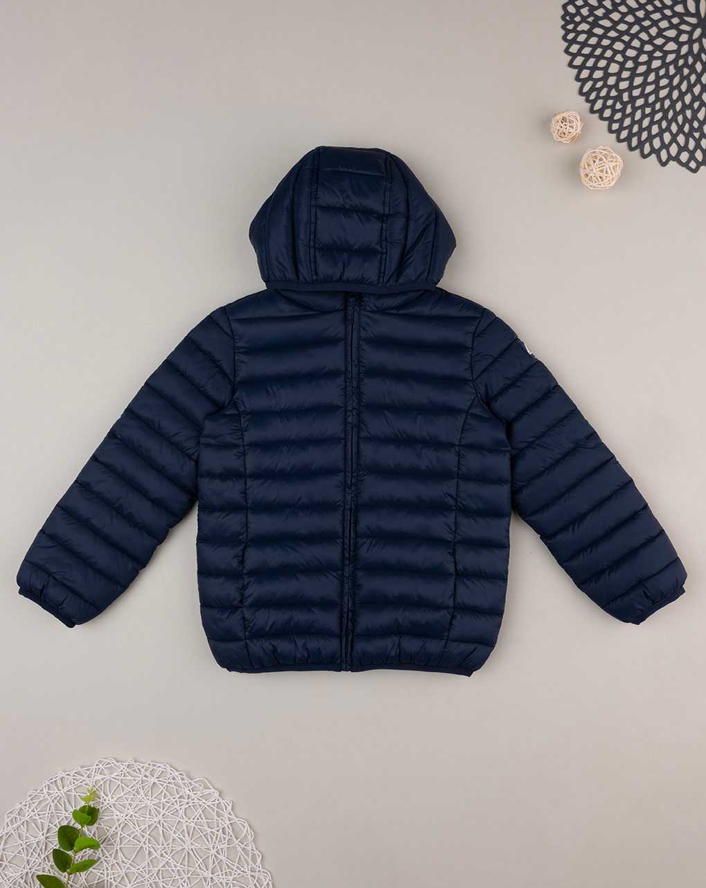 Piumino leggero bambino blu