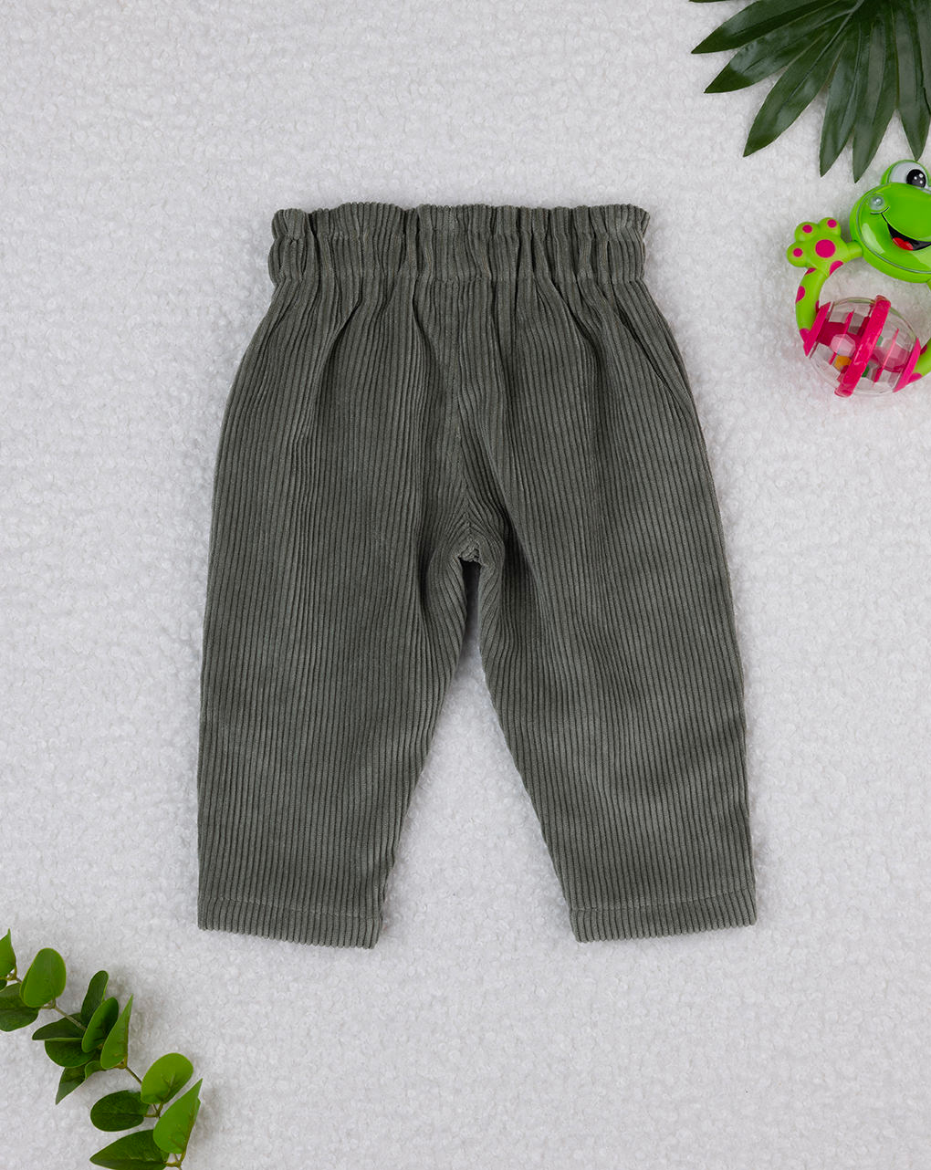 Pantalone bimba verde