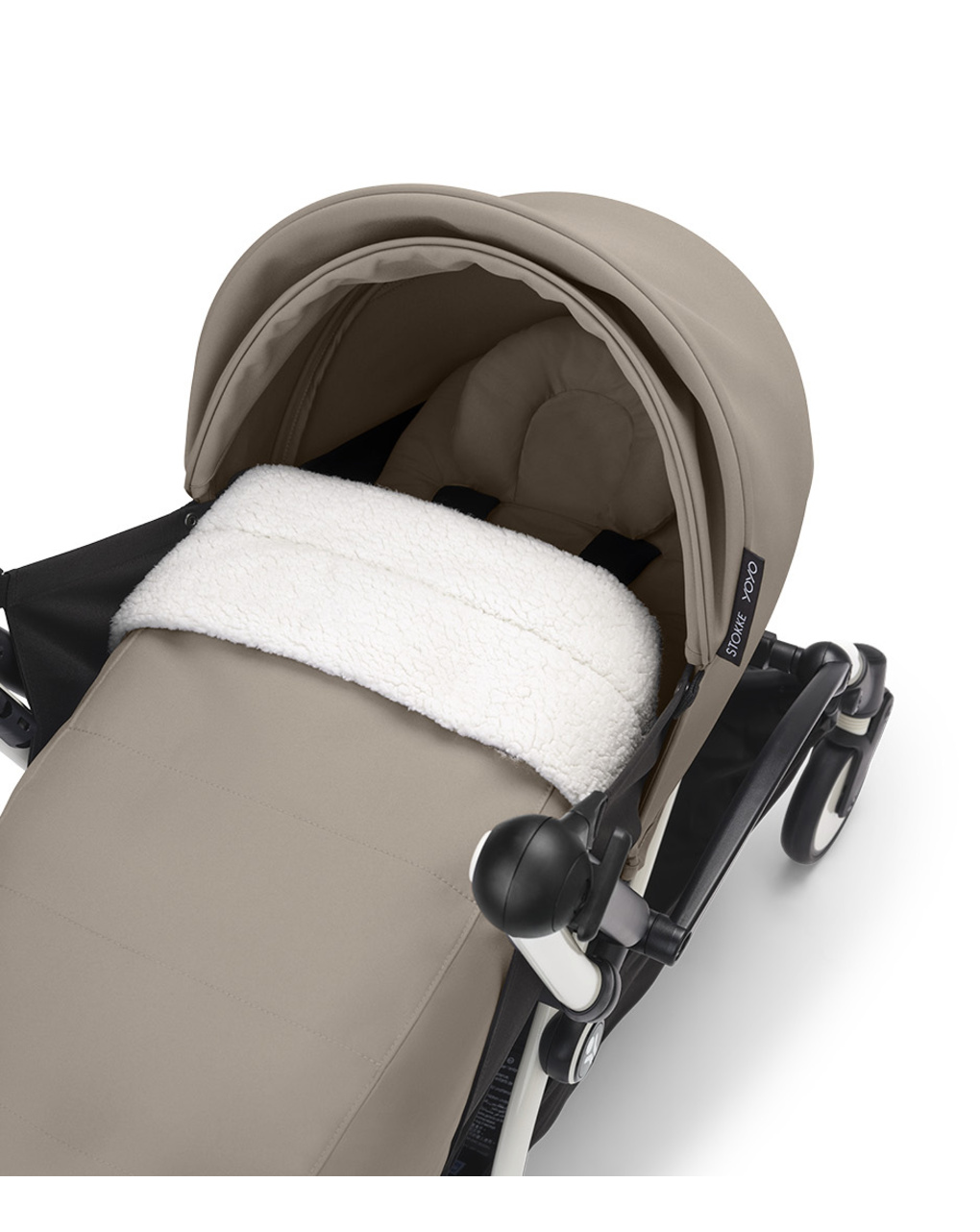 Navicella taupe per neonati 0+ stokke® yoyo³