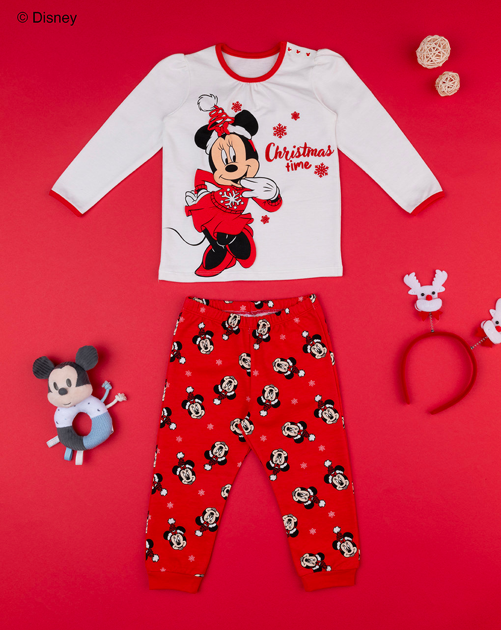 Pigiama bimba minnie